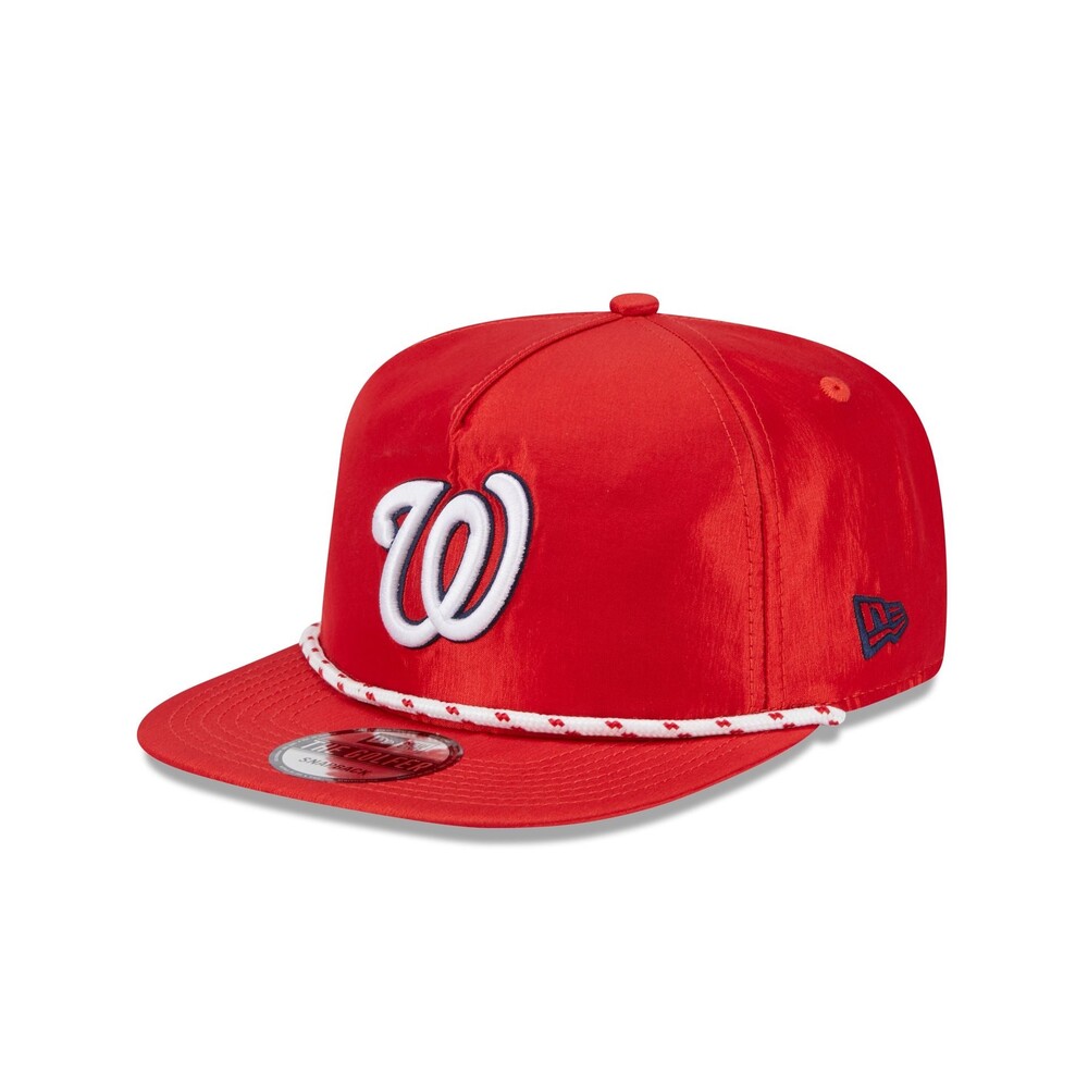 New Era Washington Nationals Team Rope Golfer Hat - One Size